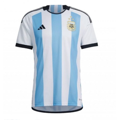Fotbalové Dres Argentina Domácí MS 2022 Krátký Rukáv